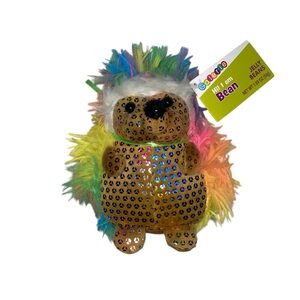Needzo Colorful Crazy Hair Easter Hedgehog Plush NEW